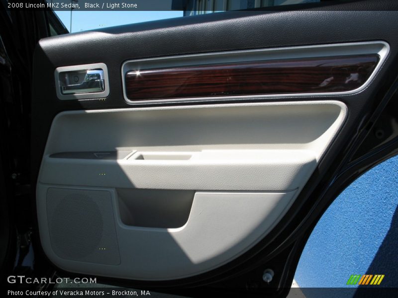 Black / Light Stone 2008 Lincoln MKZ Sedan