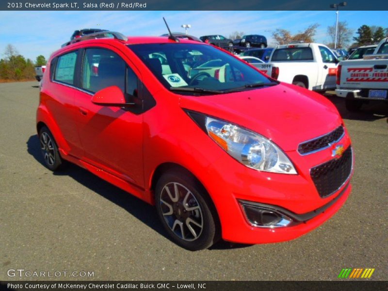 Front 3/4 View of 2013 Spark LT