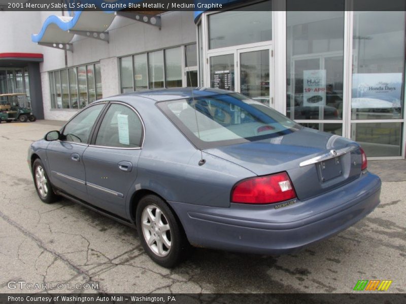 Graphite Blue Metallic / Medium Graphite 2001 Mercury Sable LS Sedan