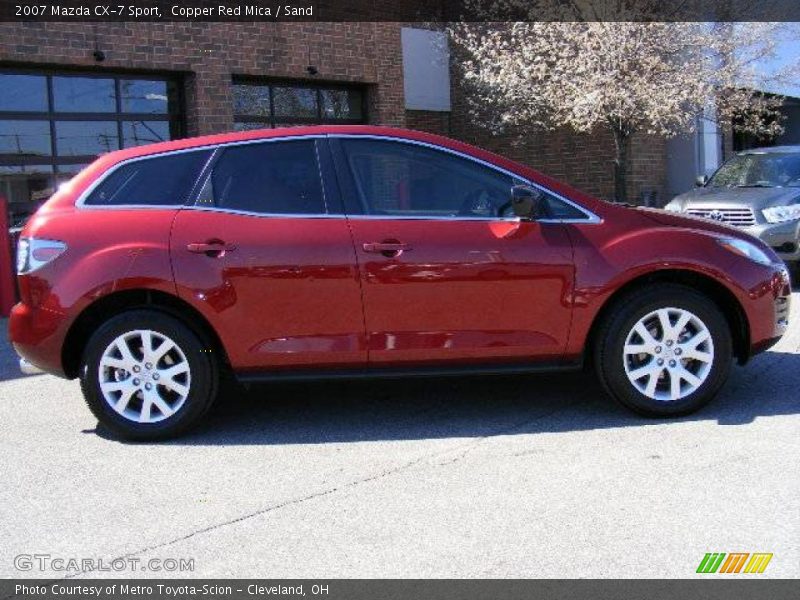 Copper Red Mica / Sand 2007 Mazda CX-7 Sport