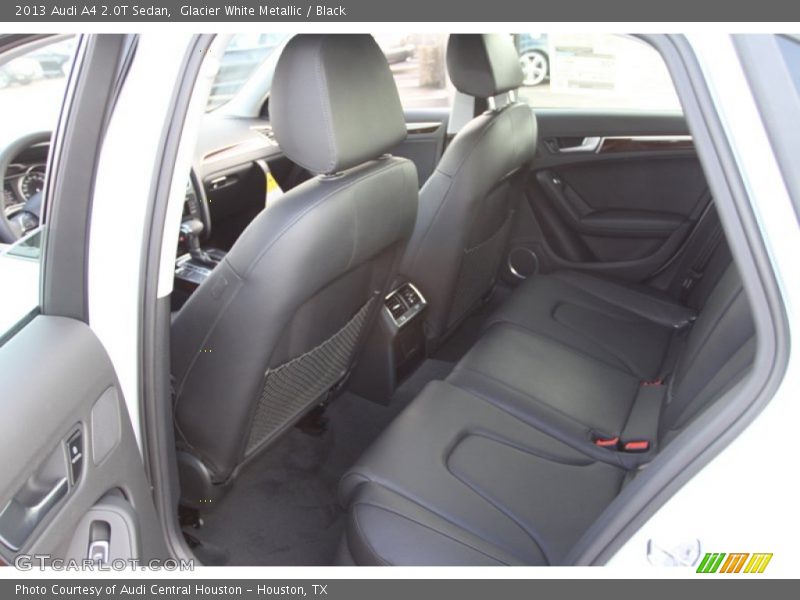 Glacier White Metallic / Black 2013 Audi A4 2.0T Sedan