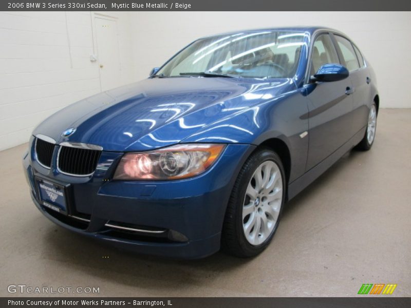 Mystic Blue Metallic / Beige 2006 BMW 3 Series 330xi Sedan