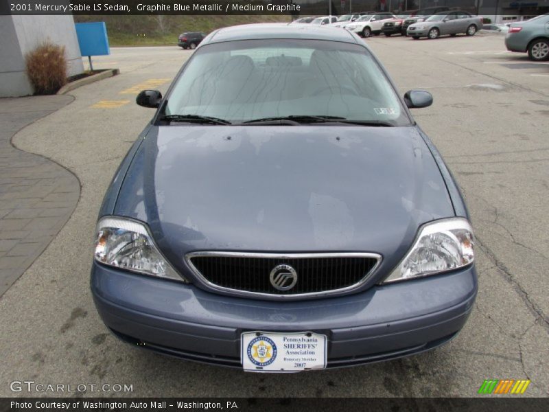 Graphite Blue Metallic / Medium Graphite 2001 Mercury Sable LS Sedan