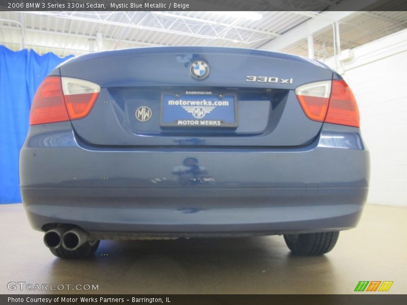Mystic Blue Metallic / Beige 2006 BMW 3 Series 330xi Sedan