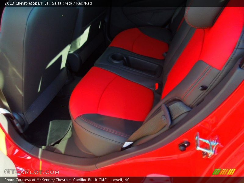 Salsa (Red) / Red/Red 2013 Chevrolet Spark LT