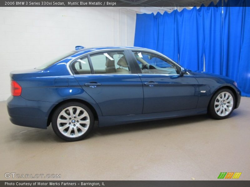 Mystic Blue Metallic / Beige 2006 BMW 3 Series 330xi Sedan