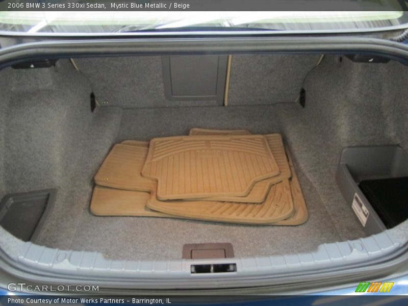 Mystic Blue Metallic / Beige 2006 BMW 3 Series 330xi Sedan