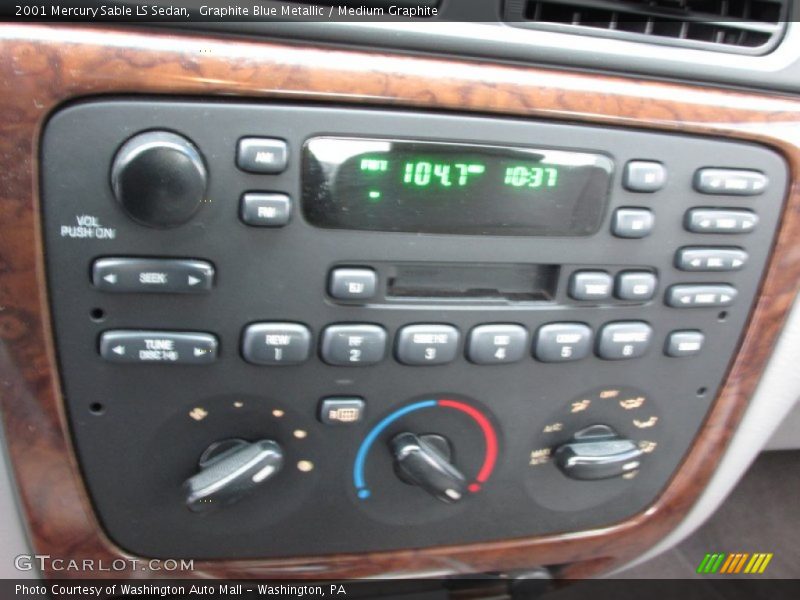 Graphite Blue Metallic / Medium Graphite 2001 Mercury Sable LS Sedan