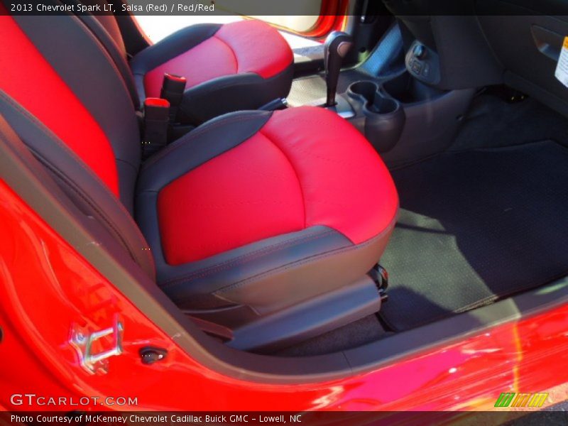 Salsa (Red) / Red/Red 2013 Chevrolet Spark LT