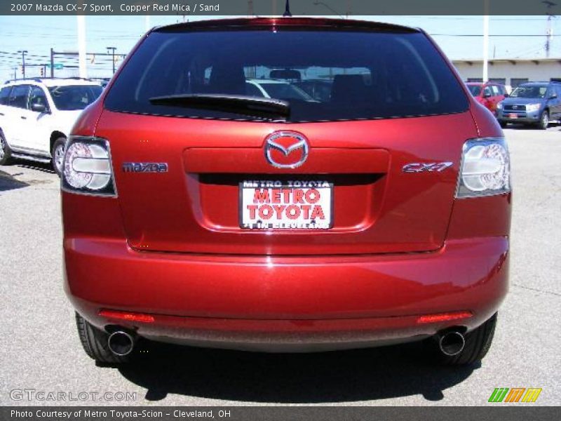 Copper Red Mica / Sand 2007 Mazda CX-7 Sport