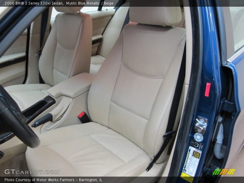 Mystic Blue Metallic / Beige 2006 BMW 3 Series 330xi Sedan