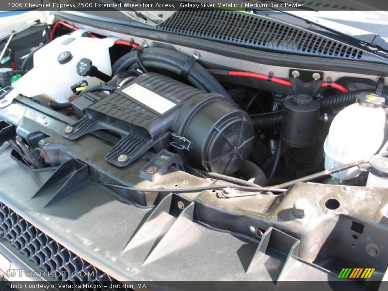 Galaxy Silver Metallic / Medium Dark Pewter 2006 Chevrolet Express 2500 Extended Wheelchair Access