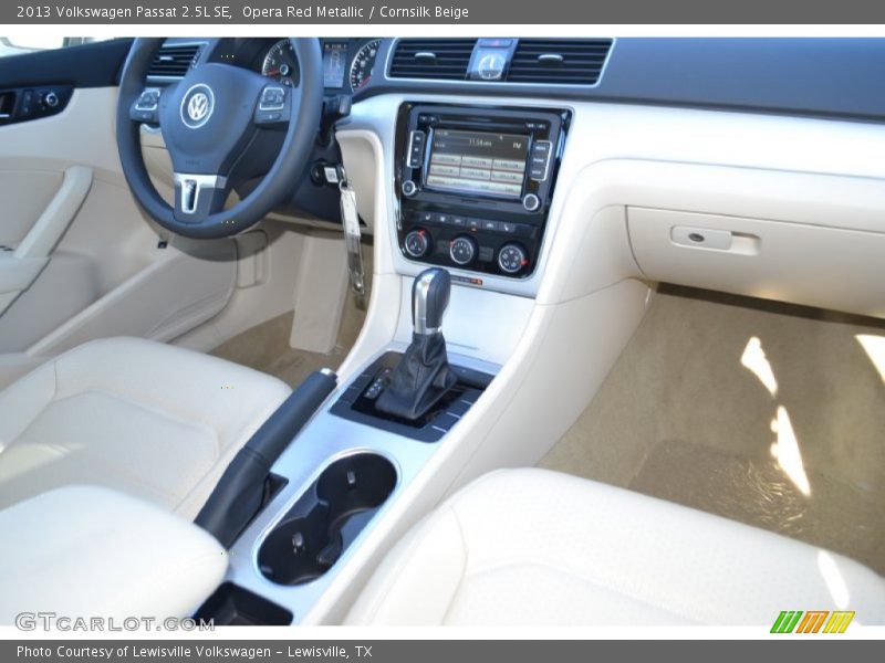 Opera Red Metallic / Cornsilk Beige 2013 Volkswagen Passat 2.5L SE