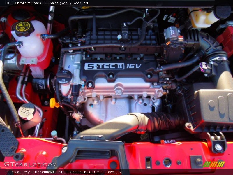  2013 Spark LT Engine - 1.2 Liter DOHC 16-Valve VVT S-TEC II 4 Cylinder