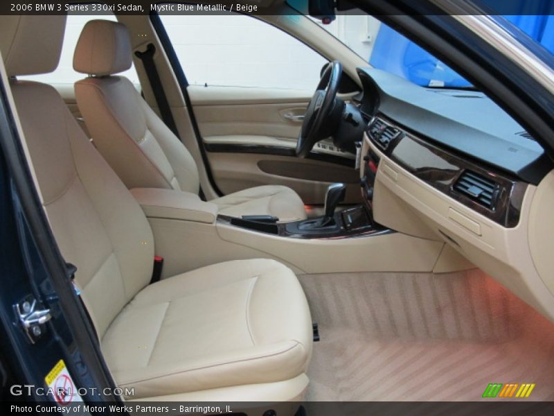 Mystic Blue Metallic / Beige 2006 BMW 3 Series 330xi Sedan