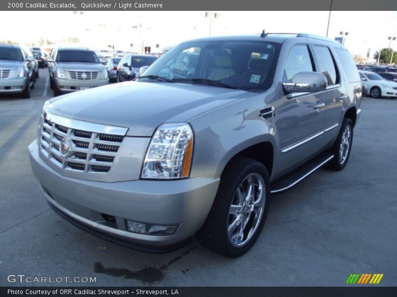 Quicksilver / Light Cashmere 2008 Cadillac Escalade