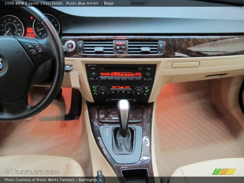 Mystic Blue Metallic / Beige 2006 BMW 3 Series 330xi Sedan