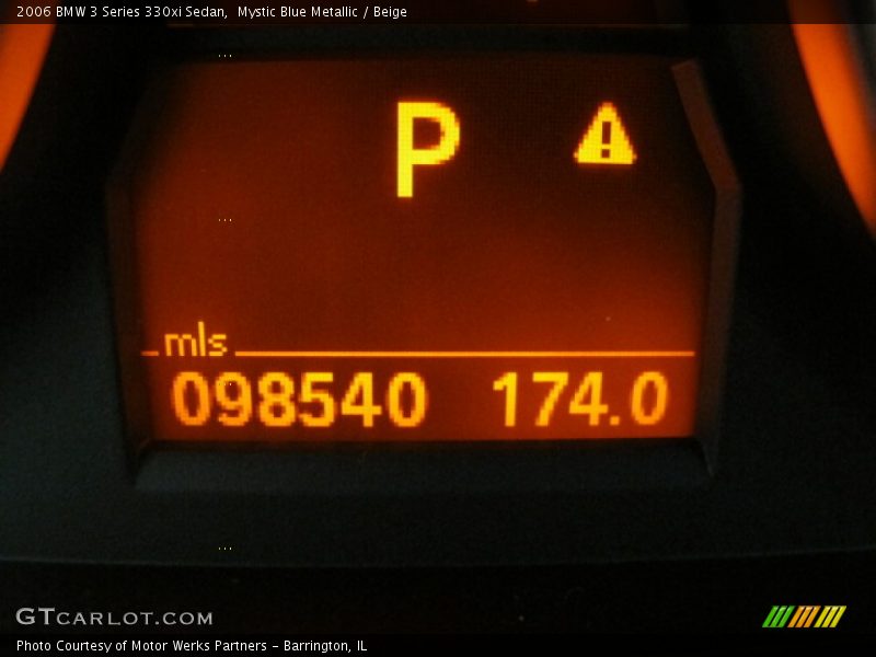 Mystic Blue Metallic / Beige 2006 BMW 3 Series 330xi Sedan