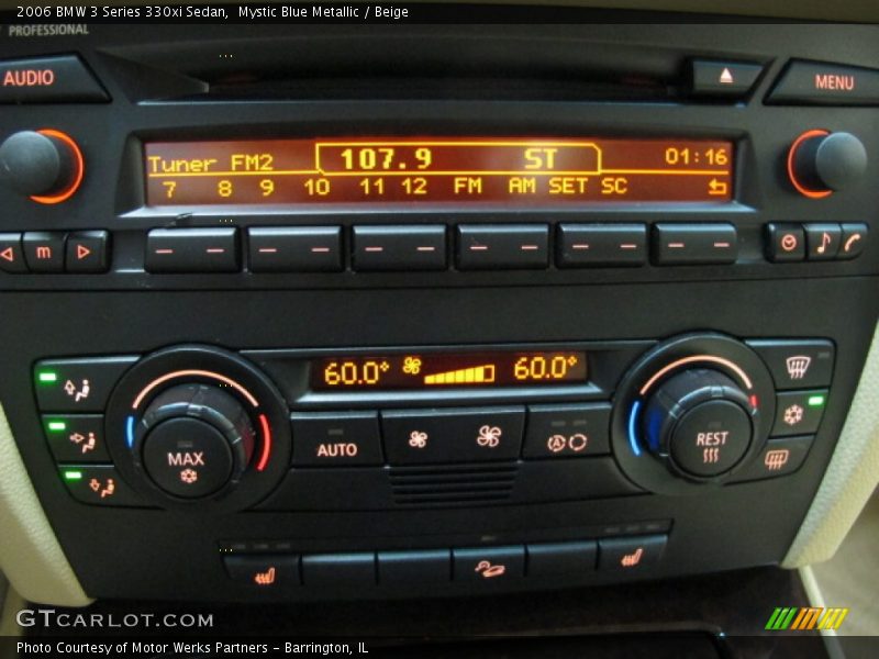 Mystic Blue Metallic / Beige 2006 BMW 3 Series 330xi Sedan