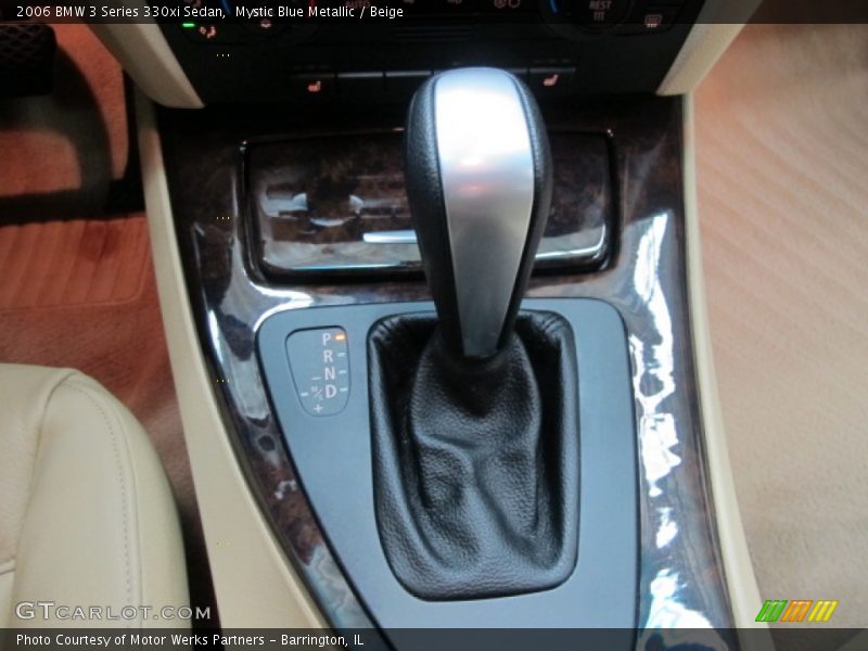 Mystic Blue Metallic / Beige 2006 BMW 3 Series 330xi Sedan