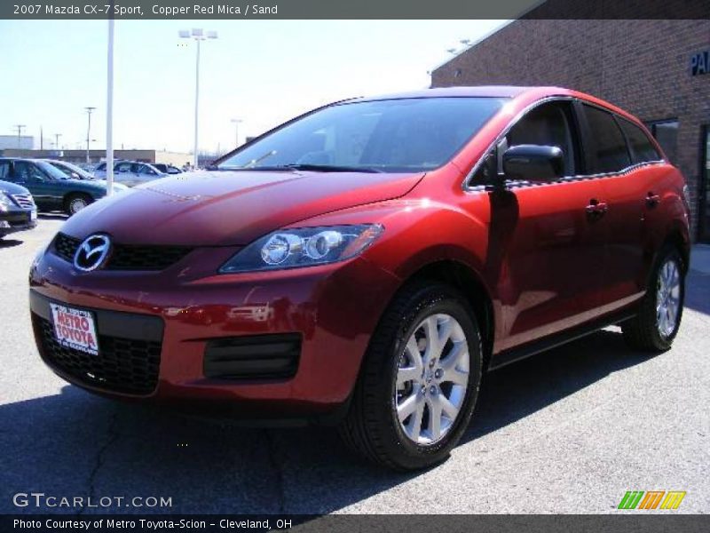 Copper Red Mica / Sand 2007 Mazda CX-7 Sport
