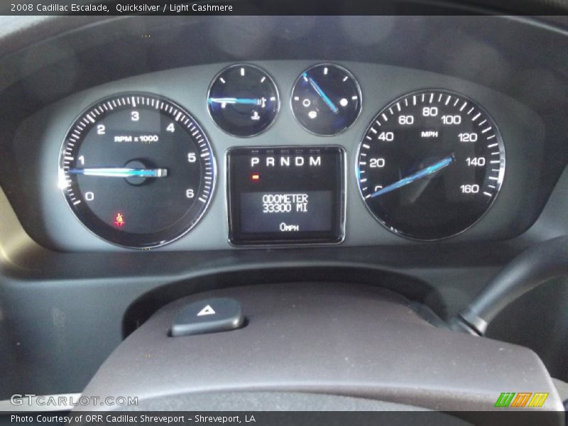 Quicksilver / Light Cashmere 2008 Cadillac Escalade