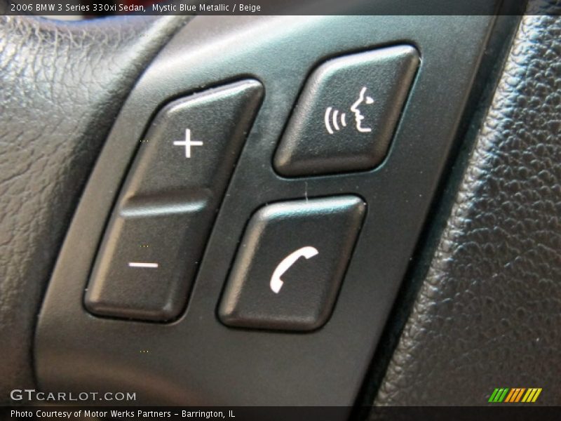Mystic Blue Metallic / Beige 2006 BMW 3 Series 330xi Sedan
