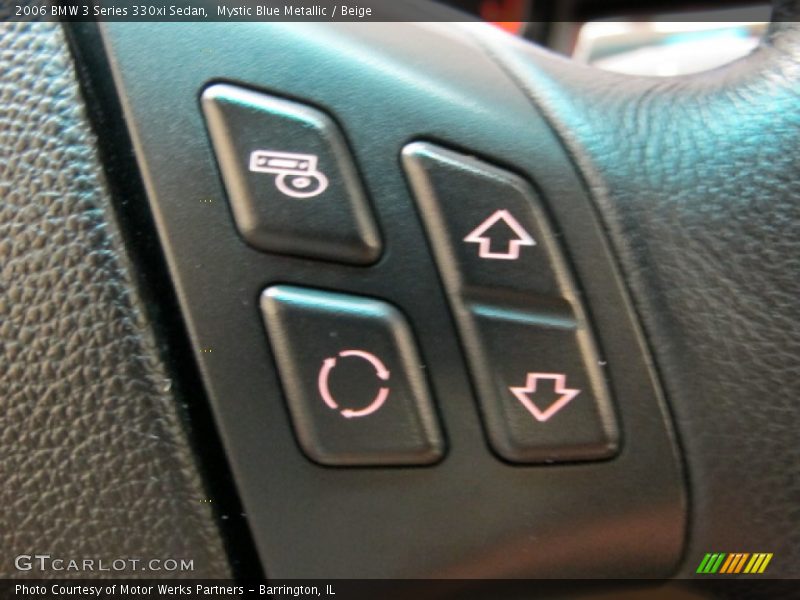 Mystic Blue Metallic / Beige 2006 BMW 3 Series 330xi Sedan