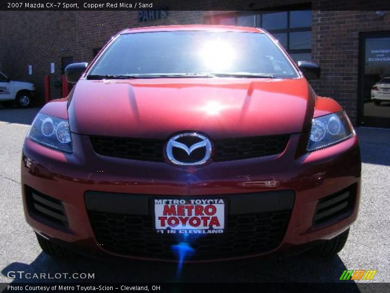 Copper Red Mica / Sand 2007 Mazda CX-7 Sport
