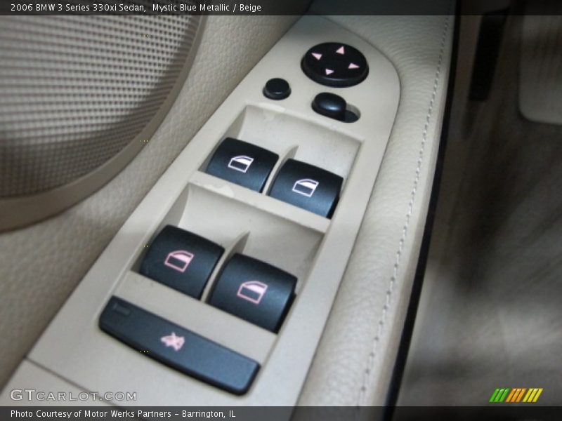 Mystic Blue Metallic / Beige 2006 BMW 3 Series 330xi Sedan