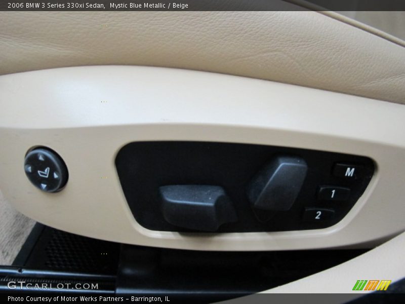 Mystic Blue Metallic / Beige 2006 BMW 3 Series 330xi Sedan