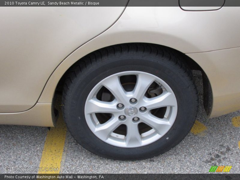 Sandy Beach Metallic / Bisque 2010 Toyota Camry LE