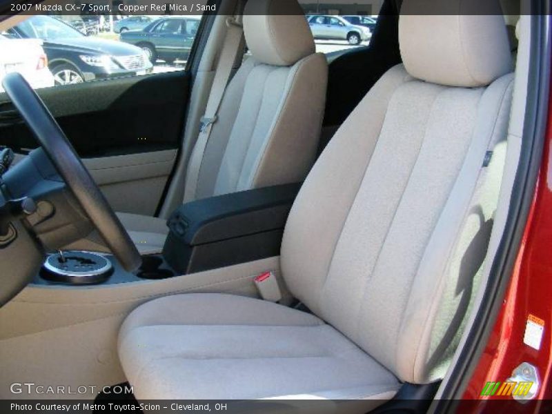 Copper Red Mica / Sand 2007 Mazda CX-7 Sport
