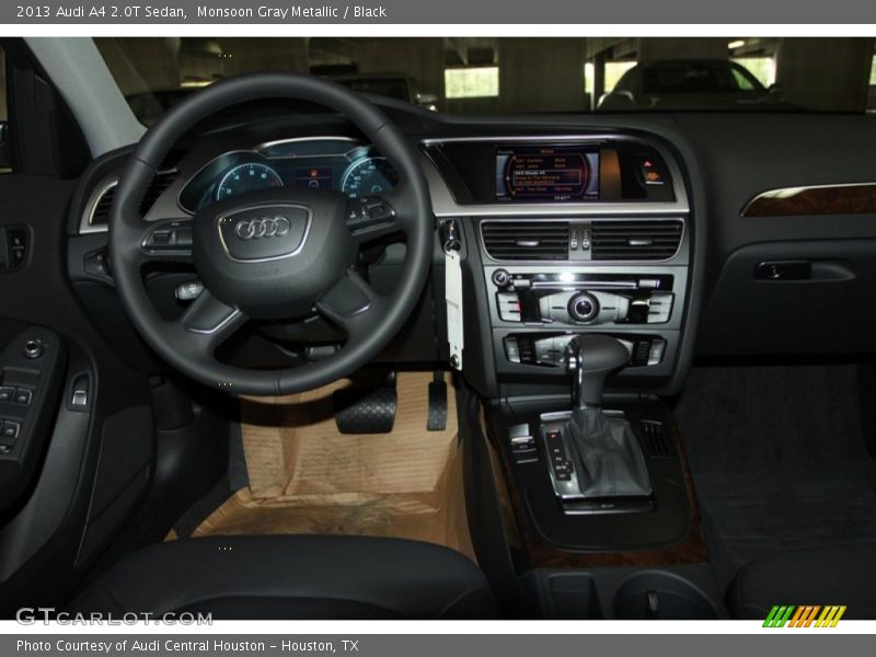 Monsoon Gray Metallic / Black 2013 Audi A4 2.0T Sedan