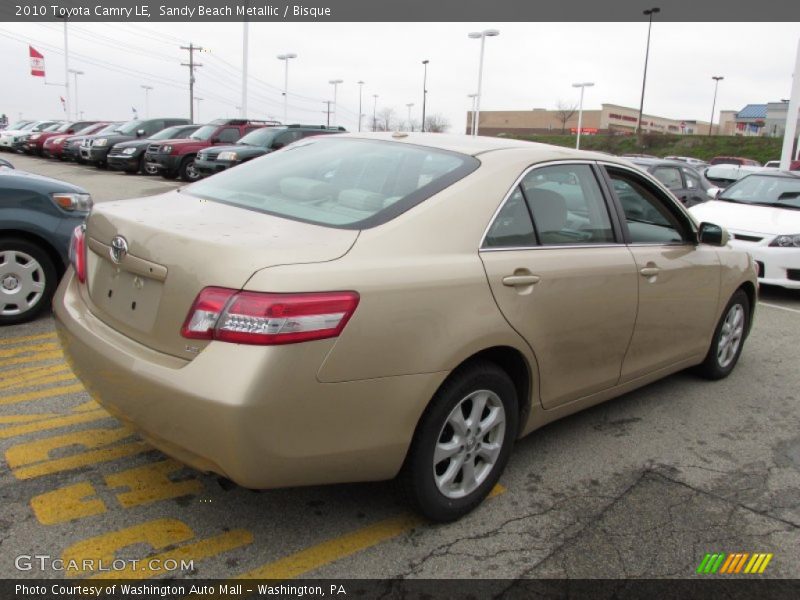 Sandy Beach Metallic / Bisque 2010 Toyota Camry LE