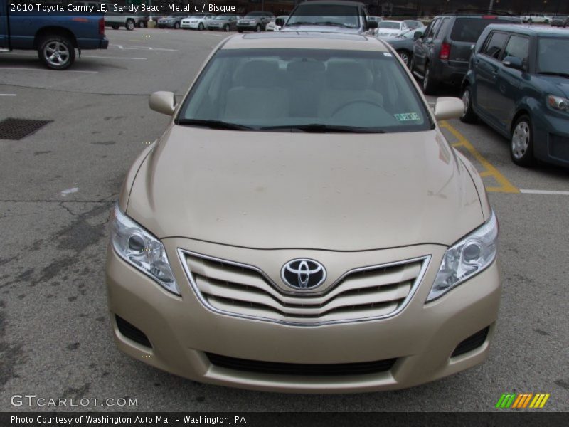 Sandy Beach Metallic / Bisque 2010 Toyota Camry LE