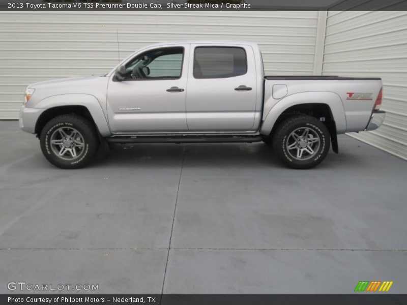 Silver Streak Mica / Graphite 2013 Toyota Tacoma V6 TSS Prerunner Double Cab