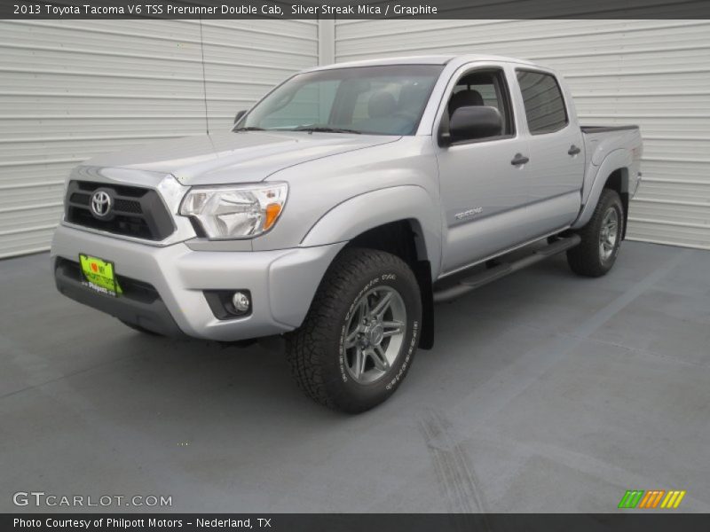 Silver Streak Mica / Graphite 2013 Toyota Tacoma V6 TSS Prerunner Double Cab