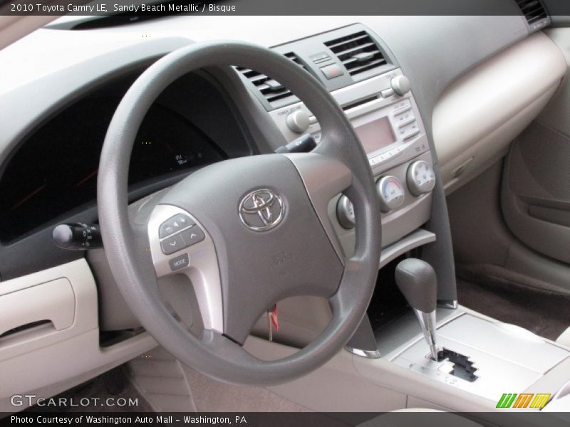 Sandy Beach Metallic / Bisque 2010 Toyota Camry LE