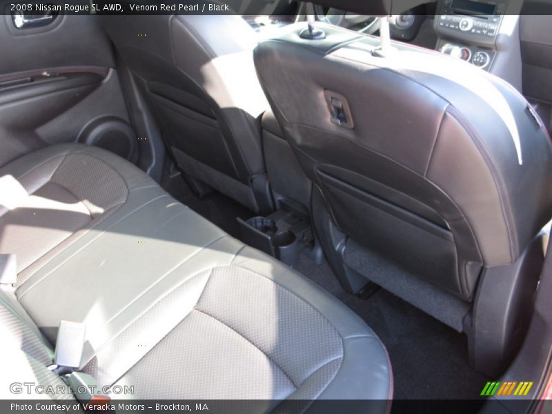 Venom Red Pearl / Black 2008 Nissan Rogue SL AWD