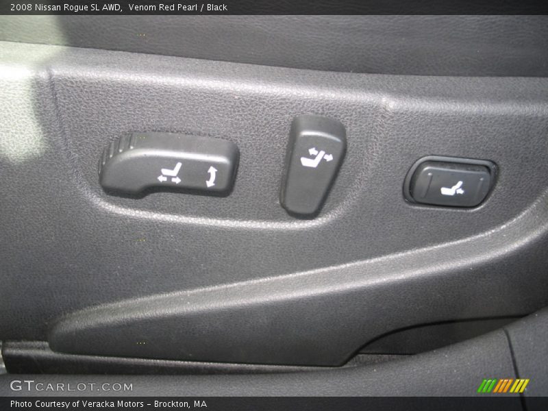 Venom Red Pearl / Black 2008 Nissan Rogue SL AWD