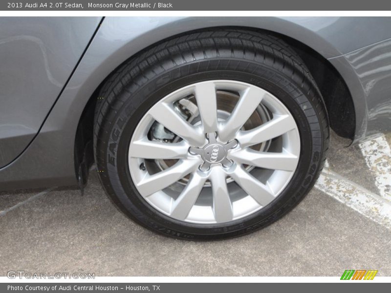 Monsoon Gray Metallic / Black 2013 Audi A4 2.0T Sedan