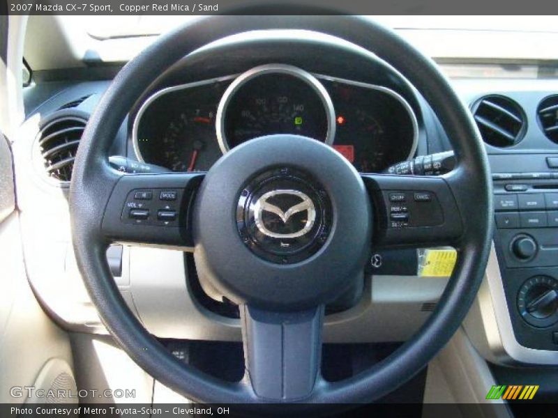 Copper Red Mica / Sand 2007 Mazda CX-7 Sport