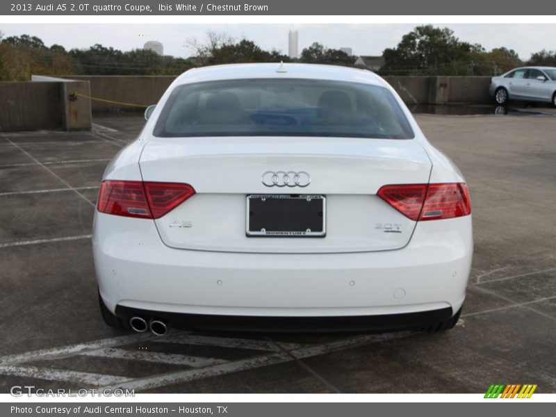 Ibis White / Chestnut Brown 2013 Audi A5 2.0T quattro Coupe