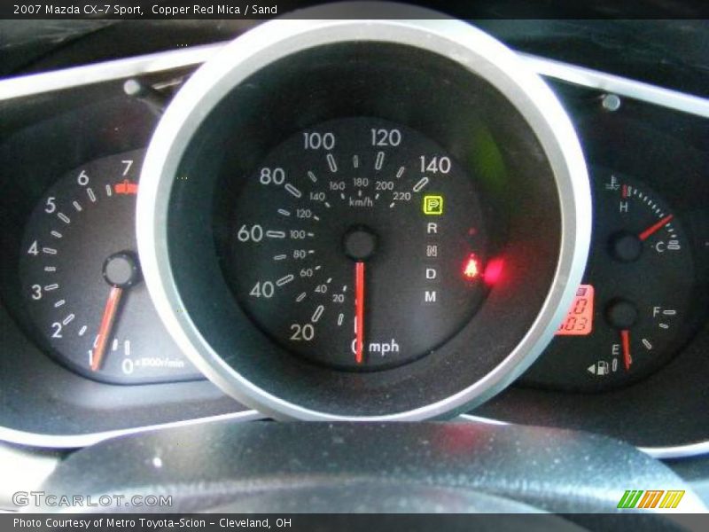 Copper Red Mica / Sand 2007 Mazda CX-7 Sport