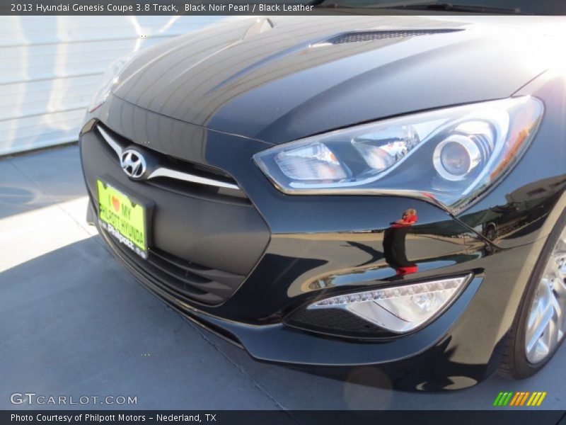 Black Noir Pearl / Black Leather 2013 Hyundai Genesis Coupe 3.8 Track