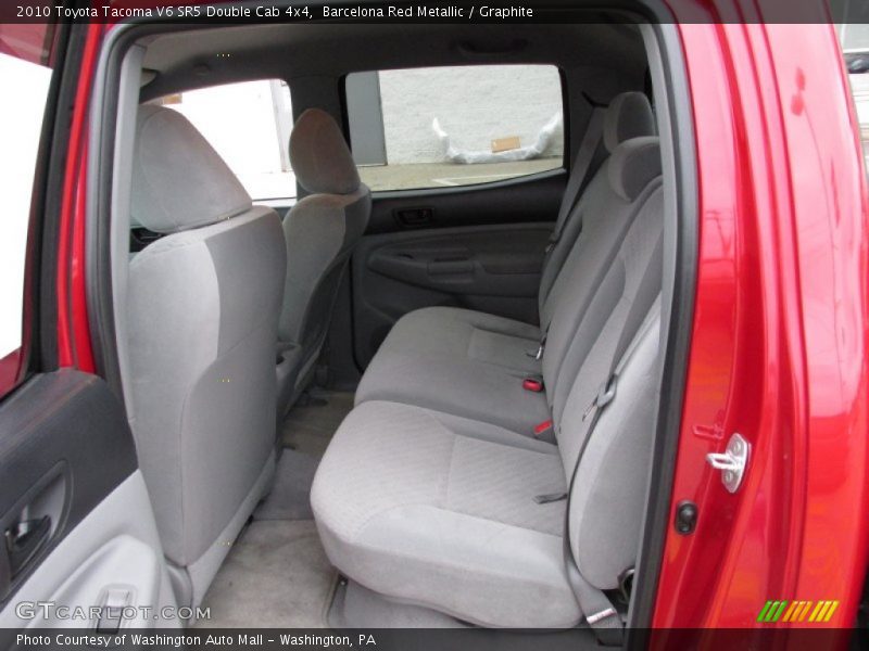 Barcelona Red Metallic / Graphite 2010 Toyota Tacoma V6 SR5 Double Cab 4x4