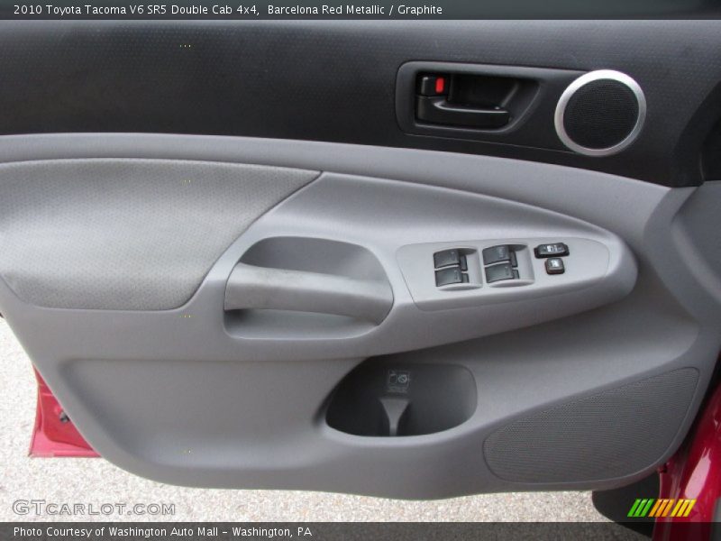 Barcelona Red Metallic / Graphite 2010 Toyota Tacoma V6 SR5 Double Cab 4x4