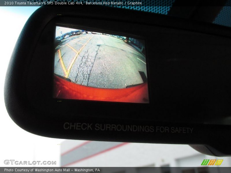 Barcelona Red Metallic / Graphite 2010 Toyota Tacoma V6 SR5 Double Cab 4x4