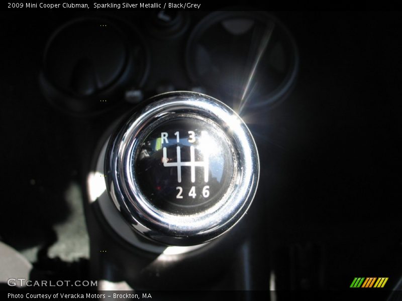 Sparkling Silver Metallic / Black/Grey 2009 Mini Cooper Clubman